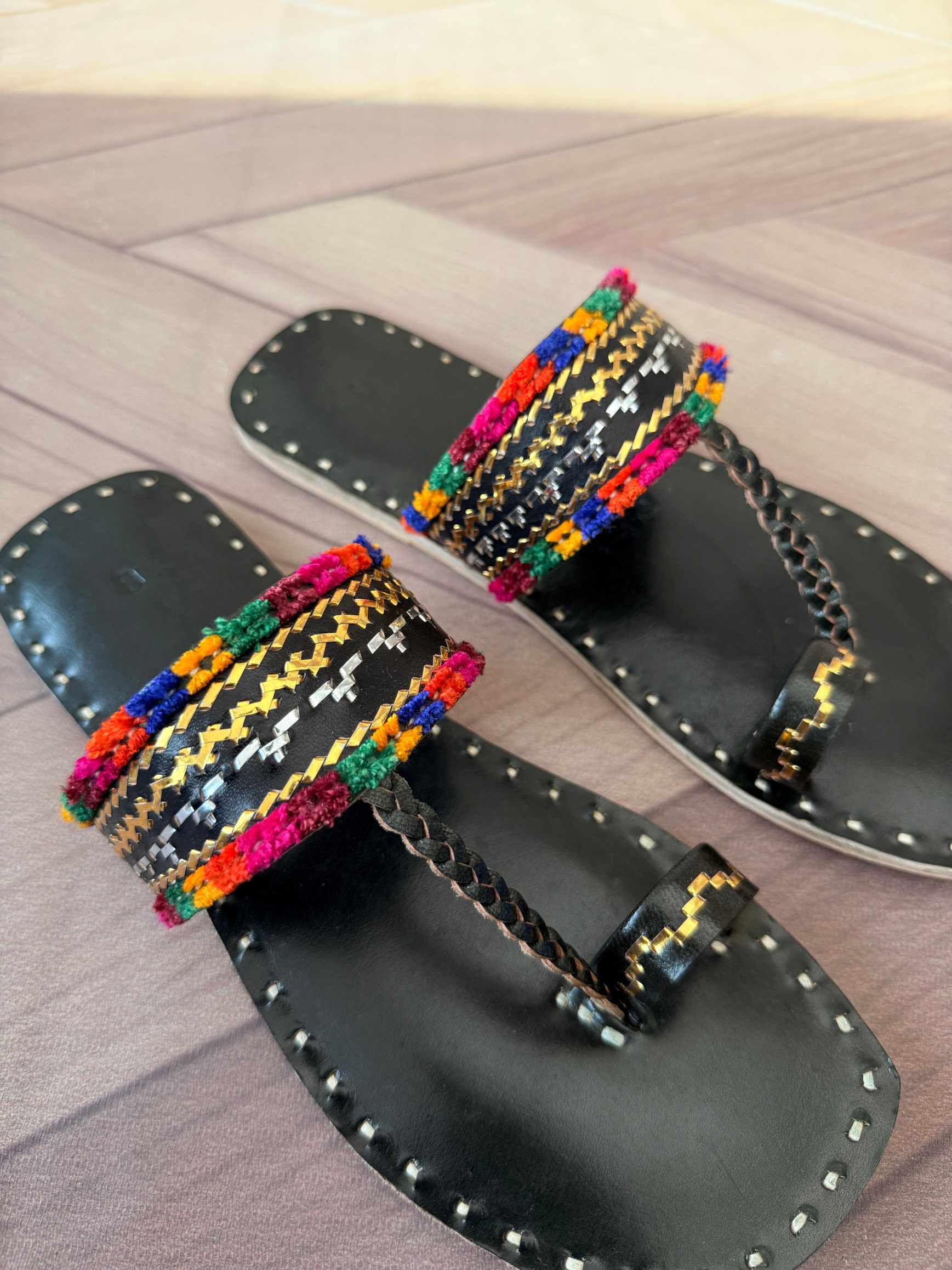 Kutch Handcrafted Leather Jutti/Champal