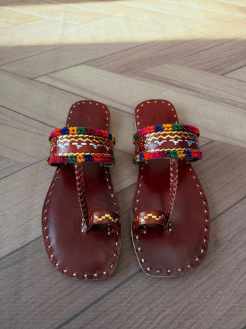 Kutch Handcrafted Leather Jutti/Champal