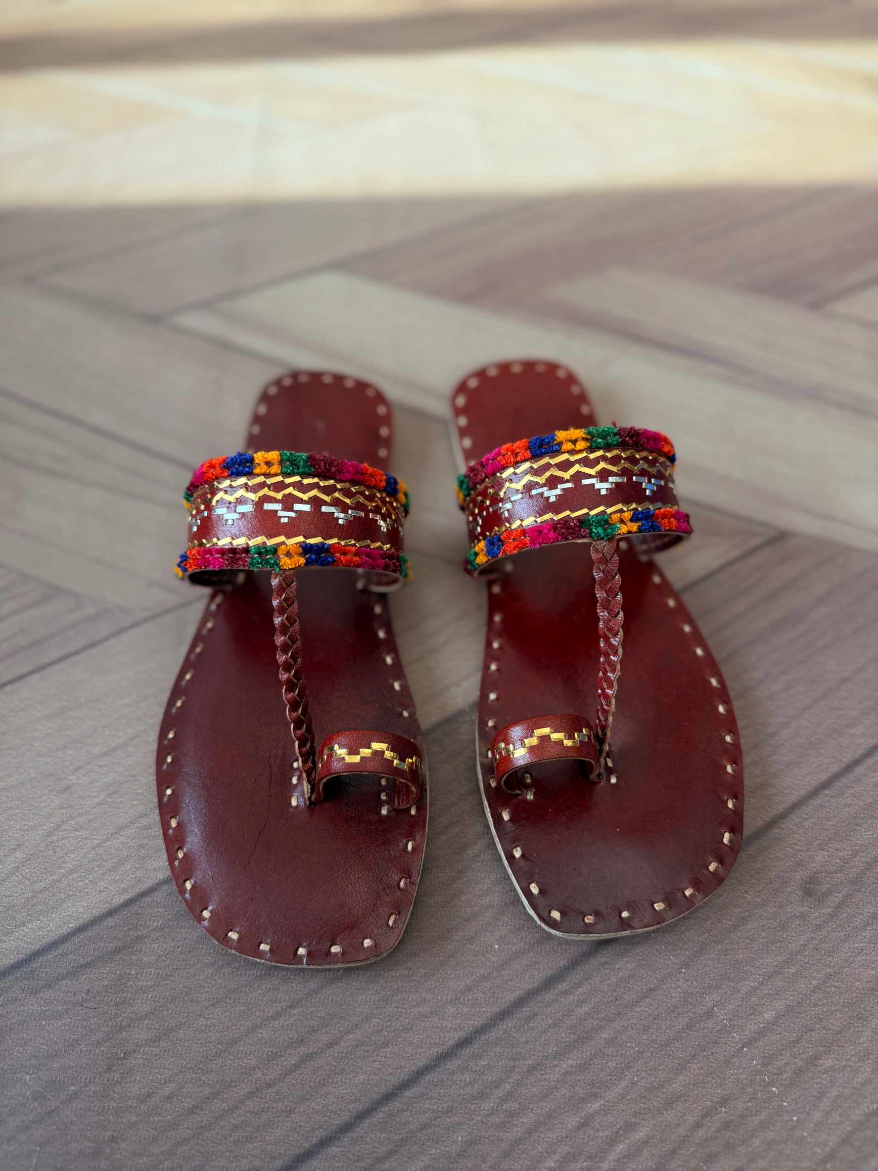 Kutch Handcrafted Leather Jutti/Champal