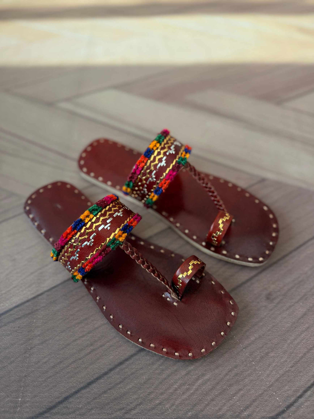 Kutch Handcrafted Leather Jutti/Champal