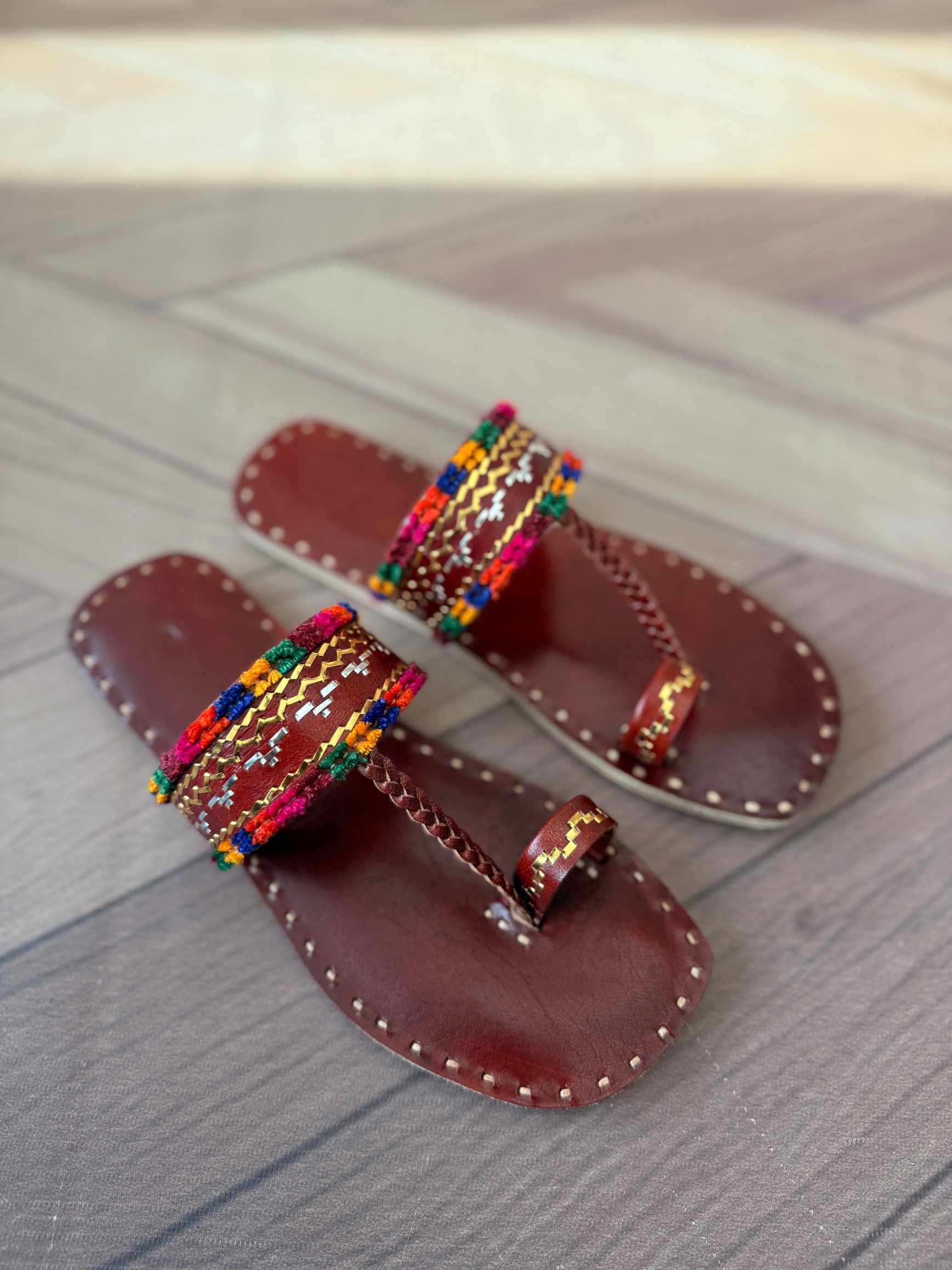 Kutch Handcrafted Leather Jutti/Champal