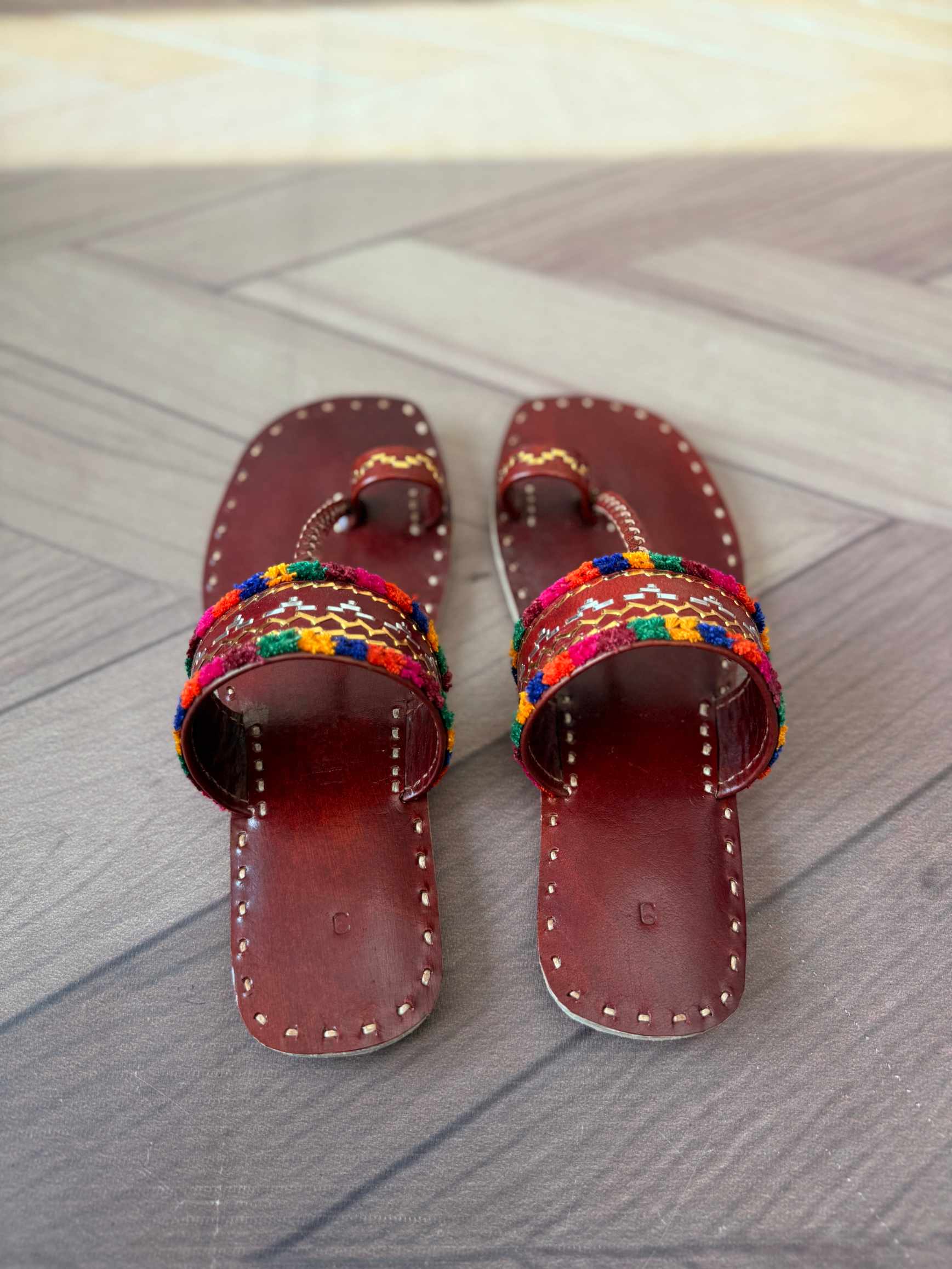 Kutch Handcrafted Leather Jutti/Champal
