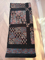 Handcrafted Ajarakh Patchwork Cotton Quilt / Rajai /Bedcover