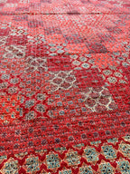 Handcrafted Ajarakh Patchwork Cotton Quilt / Rajai /Bedcover