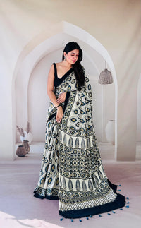 Ajarakh Saree