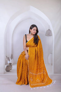 Bandhani Saree