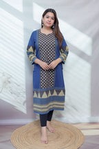 Bhoomi Ajarakh Dot Cotton Straight Kurti