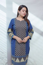 Bhoomi Ajarakh Dot Cotton Straight Kurti