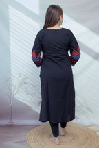 Bhoomi Ajarakh Dot Cotton Straight Kurti