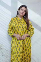 Keshvi Ajarakh Modal Silk One piece Kurti
