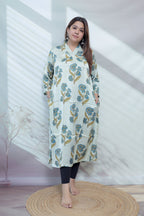 Keshvi Ajarakh Modal Silk One piece Kurti