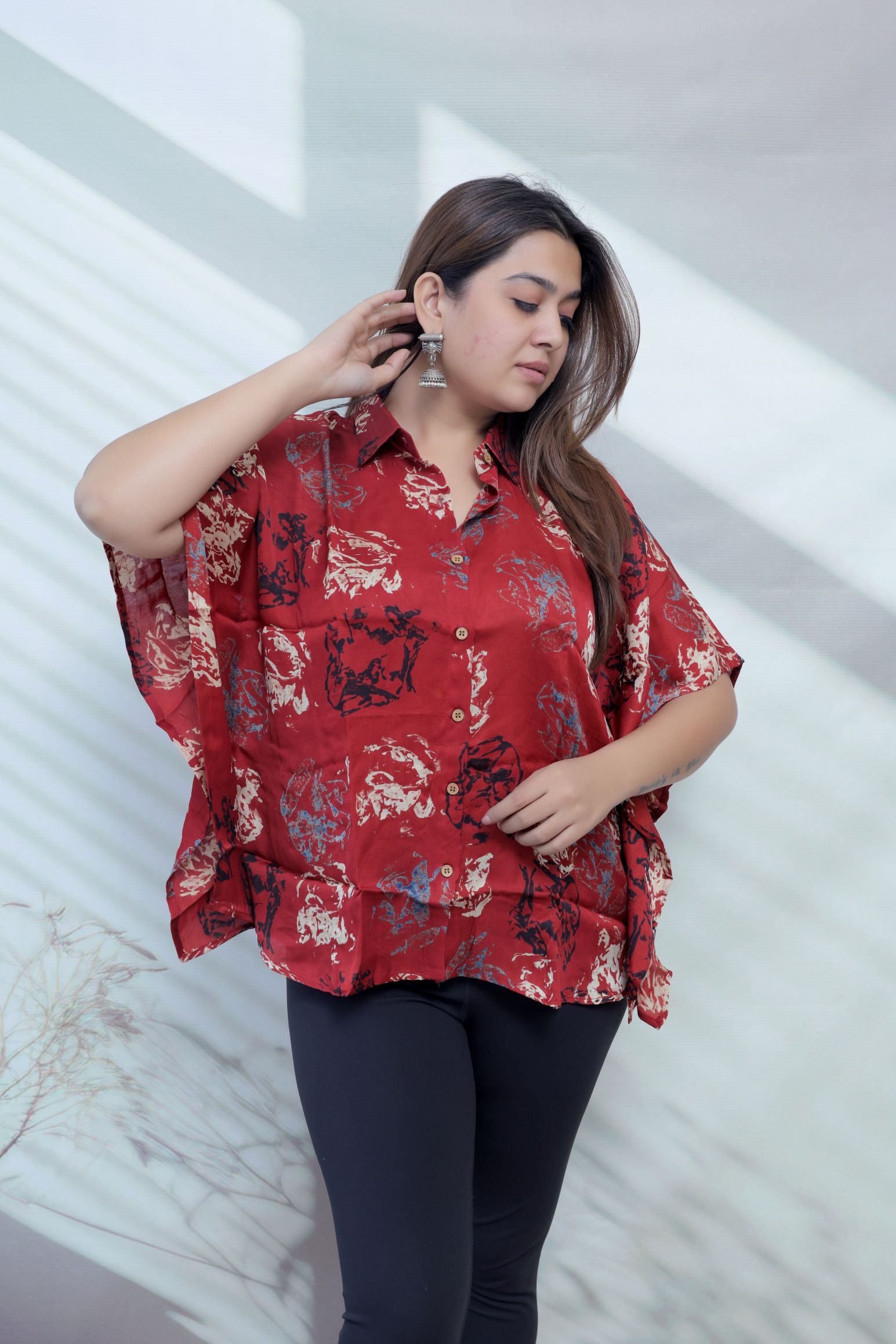 Alia Ajarakh Modal Silk Kaftaan