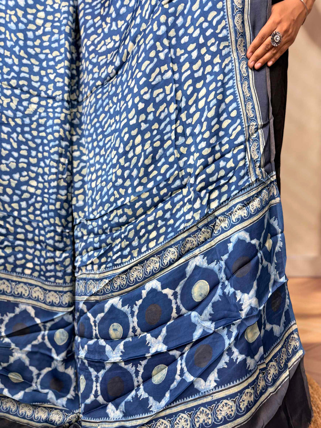 Ajarakh Modal Silk Dupatta