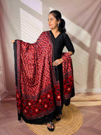 Ajarakh Modal Silk Dupatta