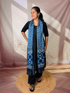 Ajarakh Modal Silk Dupatta