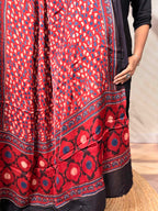 Ajarakh Modal Silk Dupatta
